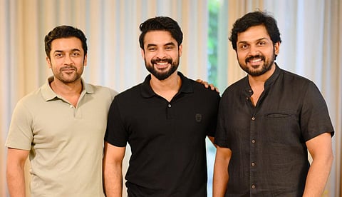 “அற்புதமான நடிகர்கள்!” - சூர்யா, கார்த்தியை சந்தித்த டோவினோ புகழாரம்