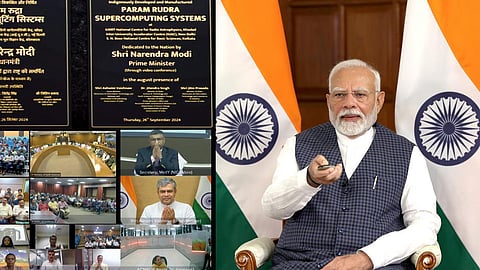 புனே, டெல்லி, கொல்கத்தா ஆராய்ச்சி மையங்களில் பரம் ருத்ரா சூப்பர் கம்ப்யூட்டர்கள் சேவை: பிரதமர் மோடி தொடங்கி வைத்தார்