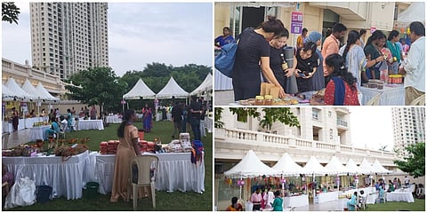 மகளிர் சுய உதவிக் குழுக்கள் தயாரிக்கும் பொருட்களை நகர்ப்புற மக்களிடையே விற்பனை செய்யும் வகையில் ‘அபார்ட்மென்ட் பஜார்’ தொடங்கப்ப்டடுள்ளது.