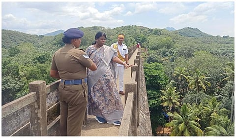 ஆய்வு மேற்கொண்ட குமரி ஆட்சியர்