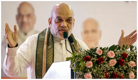 “இளைஞர்களை போதைப் பொருட்களின் இருண்ட உலகத்துக்கு காங்கிரஸ் அழைத்துச் செல்கிறது” - அமித் ஷா