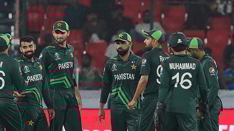 பாகிஸ்தான் அணி வீரர்கள்