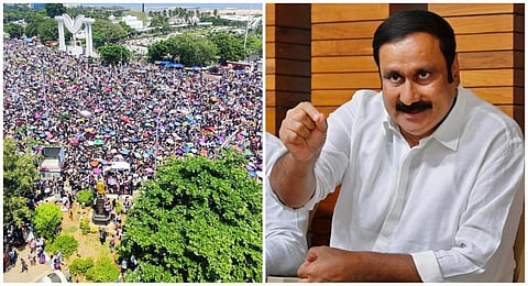 “விமான சாகச நிகழ்வு உயிரிழப்புகளுக்கு தமிழக அரசு பொறுப்பேற்க வேண்டும்” - அன்புமணி கண்டனம்