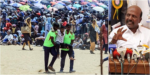 ‘விமானப் படை கேட்ட வசதிகளைச் செய்தோம்’ - மெரினா நிகழ்வுக்கு தமிழக அரசு விளக்கம்