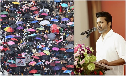 “இனி வரும் காலங்களில் கவனம் தேவை” - மெரினா சம்பவத்தை முன்வைத்து விஜய் கருத்து