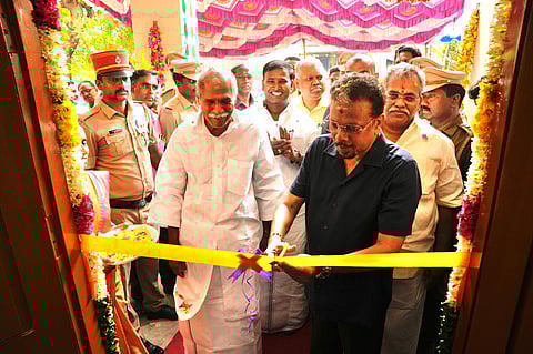 புதுவை முதல்வர் ரங்கசாமி