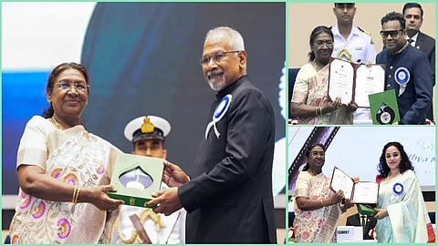 மணிரத்னம், ஏ.ஆர்.ரஹ்மான், நித்யா மேனனுக்கு தேசிய விருது: டெல்லியில் நடந்த விழாவில் குடியரசுத் தலைவர் வழங்கினார்