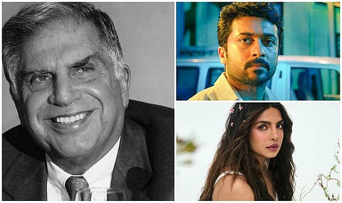 “மனிதநேய பண்பாளர்...” - ரத்தன் டாடாவுக்கு சூர்யா முதல் பிரியங்கா சோப்ரா வரை புகழஞ்சலி