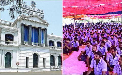 சாம்சங் விவகாரம்: சிஐடியு, ஊழியர்களிடம் அமைச்சர்கள் பேச்சுவார்த்தை