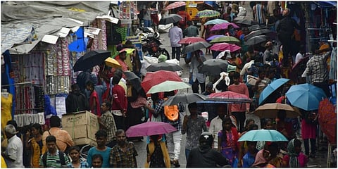 ஆழ்ந்த காற்றழுத்த தாழ்வு பகுதி - தமிழகத்தில் அடுத்த 6 நாட்களுக்கு பரவலாக மழை பெய்ய வாய்ப்பு