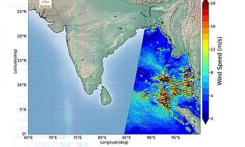 இஓஎஸ்-06, இன்சாட் 3டிஆர் மூலம் டானா புயலை கண்காணிக்கும் இஸ்ரோ!