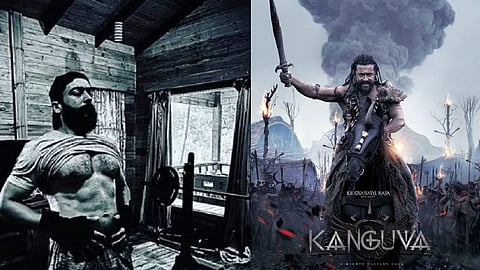 ‘கங்குவா’வில் மீண்டும் சிக்ஸ் பேக்: சூர்யா சிலிர்ப்பு