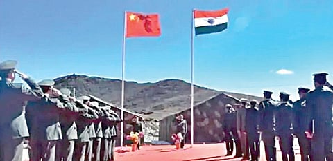 இந்தியா - சீனா படைகள் வாபஸ் பெறும் பணி நிறைவு: இன்று தீபாவளி இனிப்பு பரிமாற்றம்
