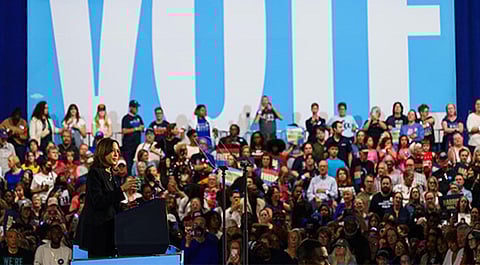 “அமெரிக்காவின் வாக்குறுதிக்காக ஜனநாயக கட்சிக்கு வாக்களியுங்கள்” - கமலா ஹாரிஸ்