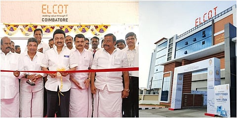 கோவை விளாங்குறிச்சியில் தமிழக முதல்வர் மு.க.ஸ்டாலின் தகவல் தொழில்நுட்பக் கட்டிடத்தை திறந்து வைத்தார்.