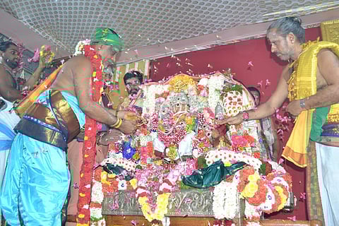 பழநி முருகனுக்கு திருக்கல்யாணம்