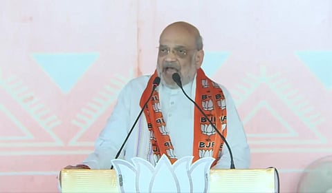 “ராகுல் காந்தி காட்டும் அரசியல் சாசன புத்தகம் போலியானது” - அமித் ஷா கண்டனம்