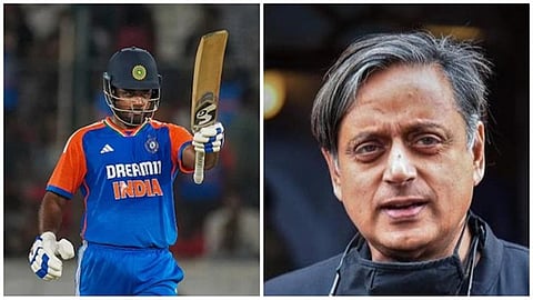 ‘அடுத்த தோனி’ - சஞ்சு சாம்சன் குறித்த தனது பழைய ட்வீட்டை பகிர்ந்த சசி தரூர்