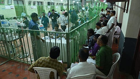 இடைத்தேர்தல் முடிவுகள்: உ.பி.யில் பாஜக, பிஹாரில் என்டிஏ, பஞ்சாப்பில் ஆம் ஆத்மி முன்னிலை