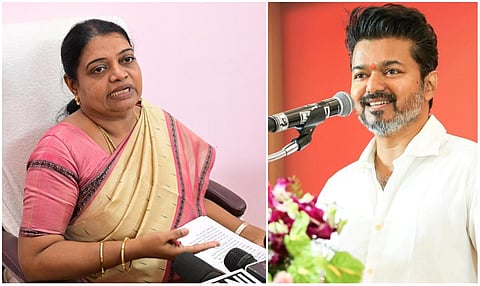பெண்களுக்கான பாதுகாப்பில் தமிழகம் முன்னிலை: விஜய்க்கு அமைச்சர் கீதா ஜீவன் பதில்