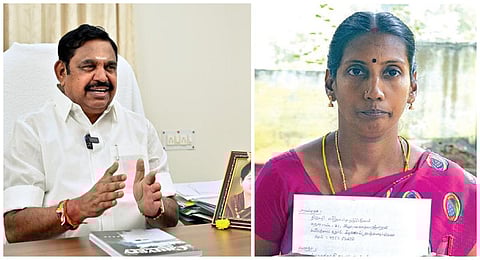 மறைமலை அடிகளின் பேத்திக்கு அதிமுக சார்பில் ரூ.1 லட்சம் நிதியுதவி: இபிஎஸ் அறிவிப்பு