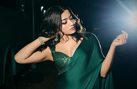 பச்சமல பூவு... ராஷ்மிகா மந்தனா வசீகர க்ளிக்ஸ்!