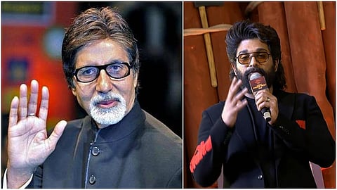 அல்லு அர்ஜுனின் வார்த்தைகளால் நெகிழ்ந்த அமிதாப் பச்சன்!