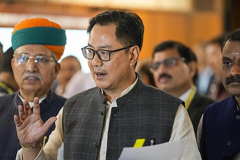 கிரண் ரிஜிஜு | கோப்புப் படம்