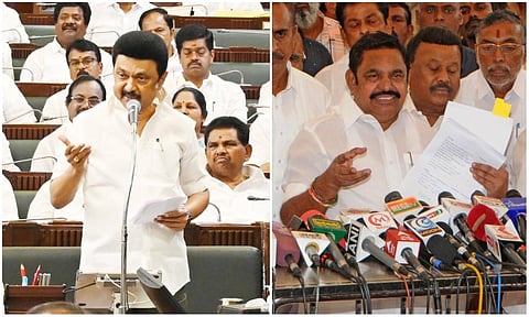 செம்பரம்பாக்கம் ஏரி Vs சாத்தனூர் அணை திறப்பு: பேரவையில் ஸ்டாலின் - இபிஎஸ் காரசார விவாதம்