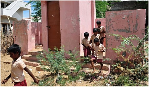 அரசுப் பள்ளி கழிவறை பகுதி | பிரதிநிதித்துவப் படம்.