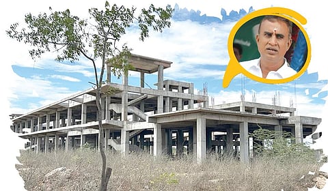 முடங்கிக் கிடக்கும் கோவை வெள்ளலூர் பேருந்து நிலையத் திட்டம்! - நிதி வரவில்லையா... நிறைவேற்ற மனம் வரவில்லையா?