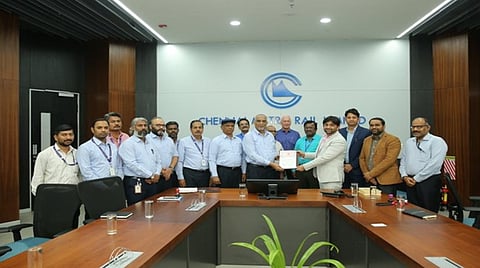 மாதவரம் - கோயம்பேடு 100 அடி சாலை வரை மெட்ரோ நிலைய மின், இயந்திர அமைப்பு