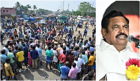 ஃபெஞ்சல் புயல் | உரிய இழப்பீடு வழங்கக் கோரி டிச. 21-ல் விழுப்புரத்தில் அதிமுக ஆர்ப்பாட்டம்: இபிஎஸ்