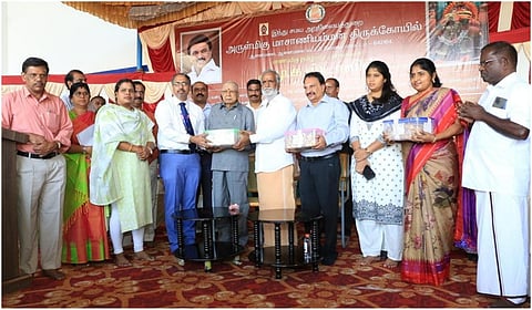 திருக்கோயில்களில் காணிக்கையாக வரப்பெற்ற பொன் இனங்கள் - அமைச்சர் சேகர்பாபு விளக்கம்