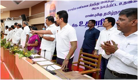 திருப்பூரில் 19 புதிய திட்டப்பணிகளுக்கு துணை முதல்வர் உதயநிதி ஸ்டாலின் அடிக்கல்