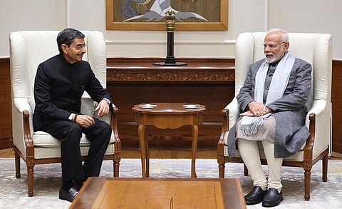 டெல்லியில் பிரதமர் நரேந்திர மோடியை சந்தித்தார் தமிழக ஆளுநர் ஆர்.என்.ரவி