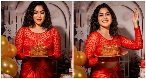 சில்லாஞ்சிருக்கியே... - ‘லப்பர் பந்து’ ஸ்வாசிகா கிறிஸ்துமஸ் க்ளிக்ஸ்!