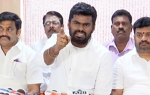 “என்னை நானே சாட்டையால் அடித்துக் கொள்வேன், செருப்பு அணிய மாட்டேன்!” - அண்ணாமலை கொந்தளிப்பு