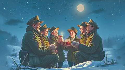 போரில் அன்பை விதைத்த பாடல்!