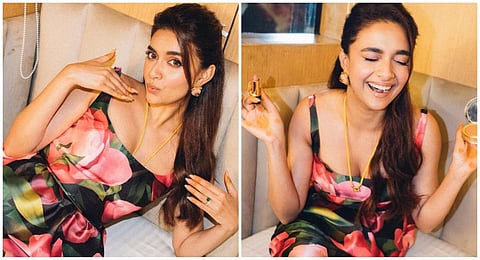 “அந்தரத்தில் ஒரு வெண்மதியாய்” - கீர்த்தி சுரேஷ் லேட்டஸ்ட் க்ளிக்ஸ்!