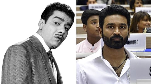 நடிகர் சந்திரபாபு பயோபிக் படத்தில் நடிக்க தனுஷ் ஆர்வம்!