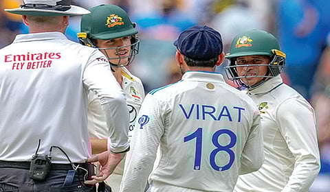 வம்படியாக வம்பிழுத்த கோலி!