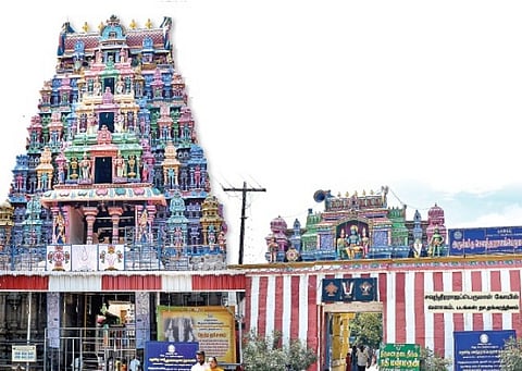 சவுந்திரராஜப்பெருமாள் கோயில் வளாகம். படங்கள்: நா.தங்கரத்தினம்