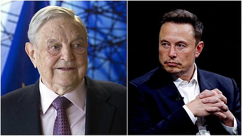 ஜார்ஜ் சோரஸுக்கு அமெரி்க்காவின் உயரிய விருது: கேலிக்கூத்து என தொழிலதிபர் எலான் மஸ்க் விமர்சனம்