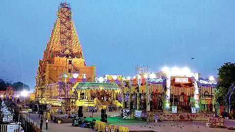 1,000 ஆண்டுகளை கடந்த தஞ்சை பெரிய கோயில்!