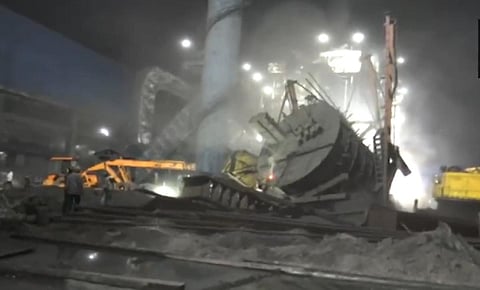 சத்தீஸ்கர் எஃகு ஆலையில் ‘சிலோ’ இடிந்து விபத்து: பலர் சிக்கித் தவிப்பதாக அச்சம்