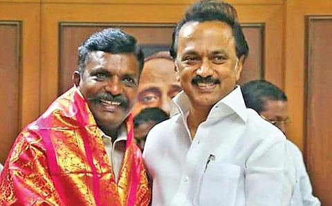 முதல்வர் ஸ்டாலினுடன் விசிக தலைவர் திருமாவளவன் | கோப்புப் படம்.