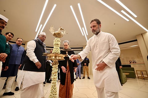 “ராமர் கோயிலுக்கு பிறகே நாடு சுதந்திரம் அடைந்ததாக ஆர்எஸ்எஸ் தலைவர் கூறுவது தேசத் துரோகம்” - ராகுல் காந்தி காட்டம்