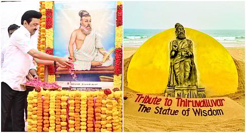 “சிறுமதியாளர்கள் சுருக்க நினைத்தாலும்” - சுதர்சன் பட்நாயக்கின் திருவள்ளுவர் மணல் சிற்பம் குறித்து முதல்வர் நெகிழ்ச்சி