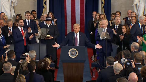 அமெரிக்காவின் 47-வது அதிபராக பதவியேற்றார் டொனால்ட் ட்ரம்ப்!